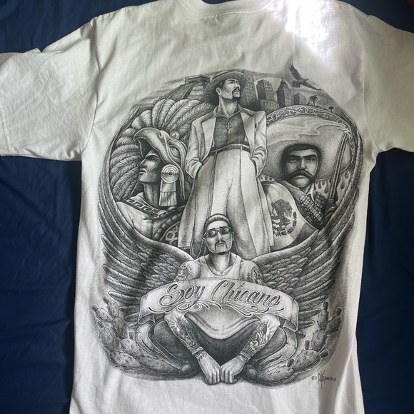 DGA Soy Chicano White Tee - Picture 1 of 2